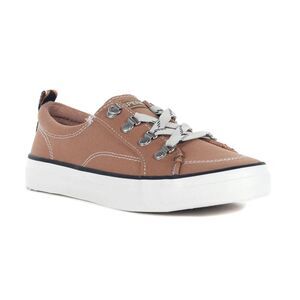Almost New Sperry Tan Lace Up Top Sider Casual Sneakers Sz 8